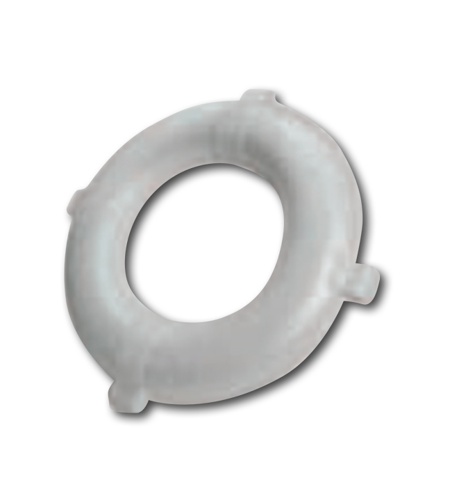 White Styrofoam Life Ring 17"